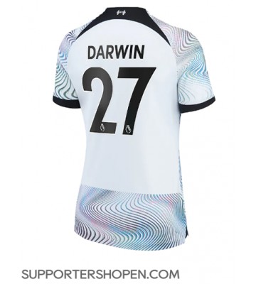 Liverpool Darwin Nunez #27 Borta Matchtröja Dam 2022-23 Kortärmad